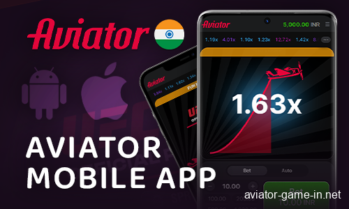 Android and ios apps to play Aviator